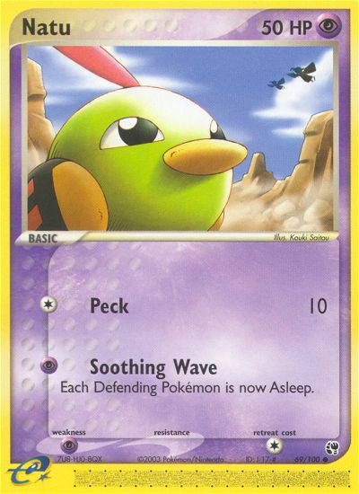 EX Sandstorm Natu #69/100